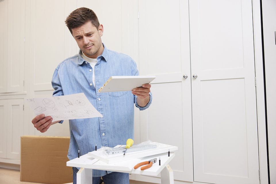 DIY installer courtesy of Bigstock